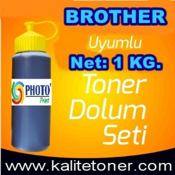 BROTHER UYUMLU 1 KG. PHOTO PRİNT A PLUS TONER TOZU