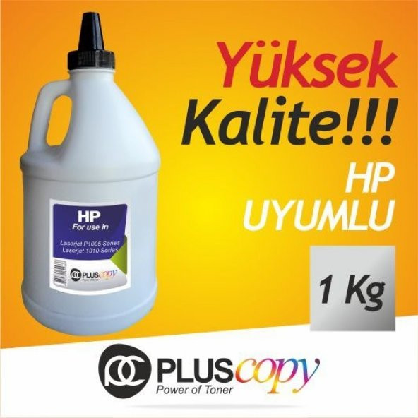 HP UNİVERSAL Q2612A/ Q5949A UYUMLU TONER 1 KG SİYAH TONER TOZU H