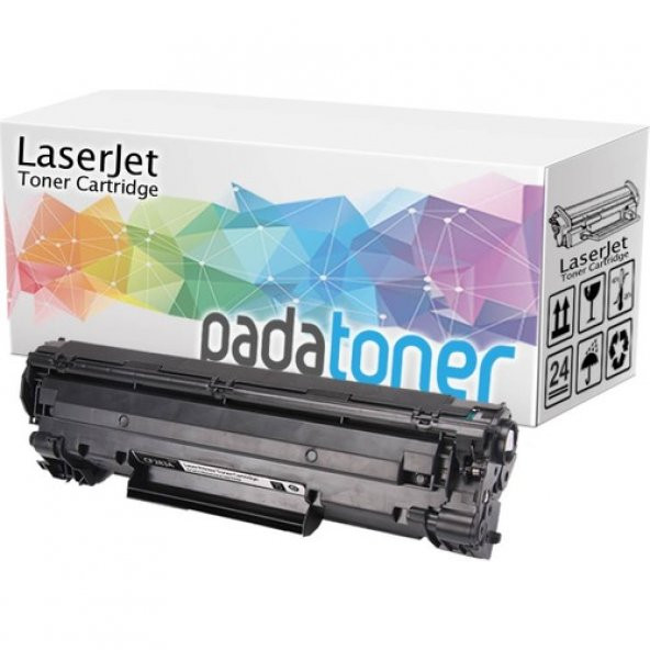 HP CF283A (83A) Siyah Muadil Lazer Toner - Resim 2