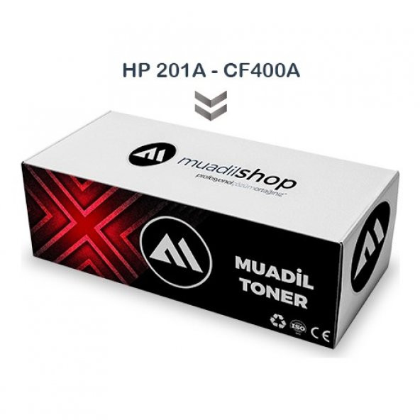 Hp 201A - Cf400A Muadil Toner Siyah - M252Dw/M252N/M277Dw/M277N - 3