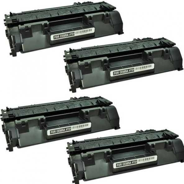 Neon Hp 05A Ce505A Toner 4lü Ekonomik Paket Muadil Yazıcı Kartuş