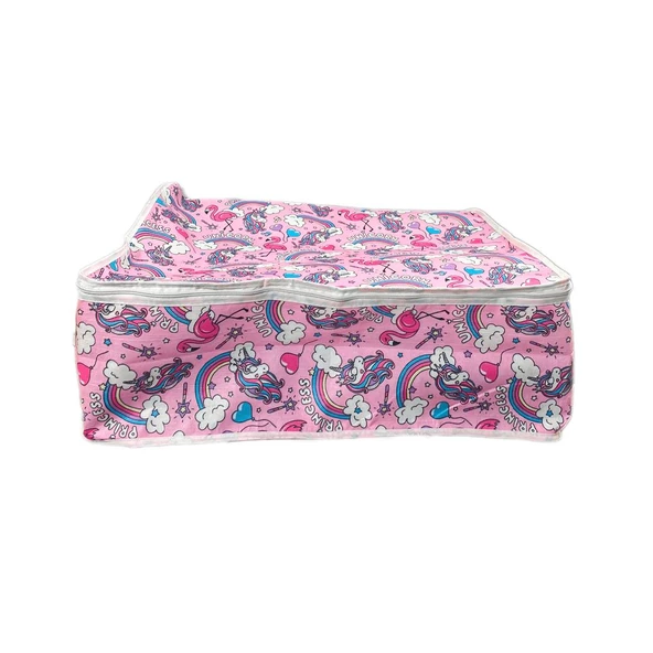 Hometarz Çocuk Baza Saklama Hurcu Çok Amaçlı Saklama Kutusu - 3