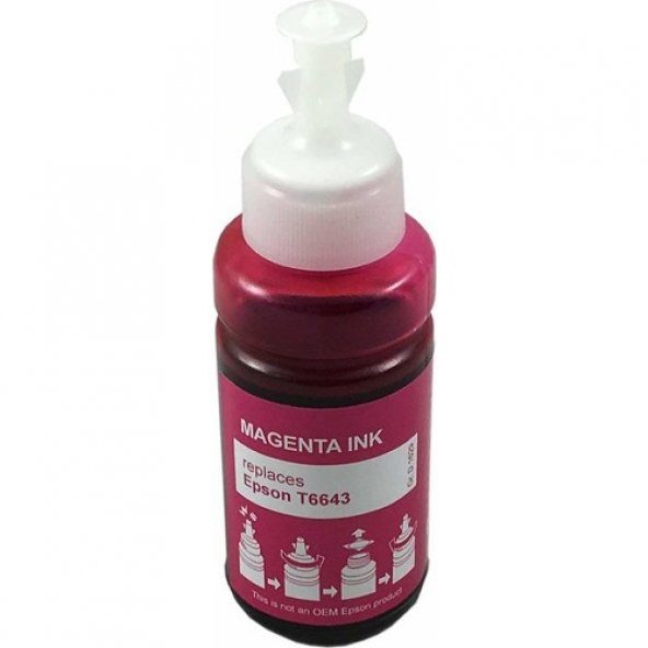Premium® Epson T664 Uyumlu Kırmızı Mürekkep 70Ml - 2