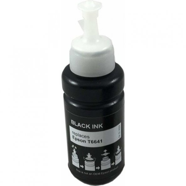 Premium® Epson T664 Uyumlu Siyah Mürekkep 70Ml - 2