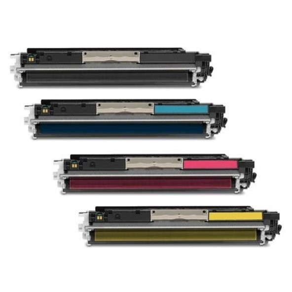 Hp Cp1025, Pro M175 Uyumlu 4 Renk Toner Ce310A/Ce313A