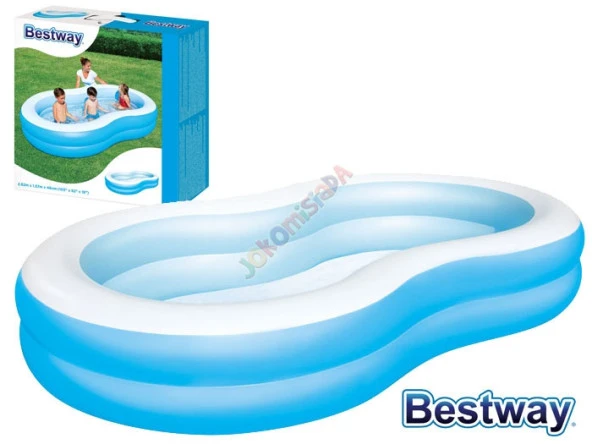 Bestway 54117 Jumbo Oval Renkli Aile Havuzu - 3