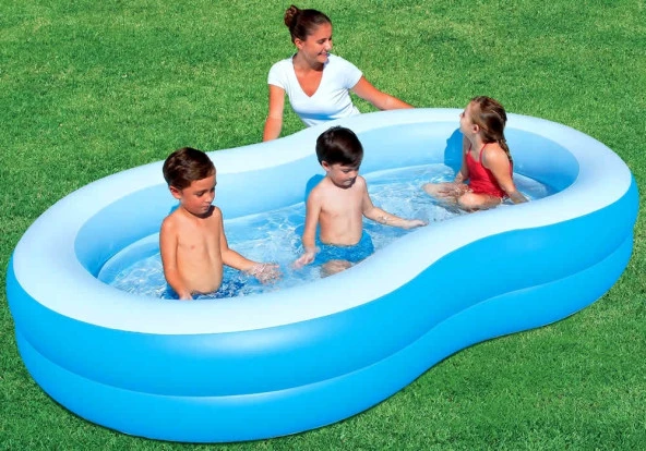 Bestway 54117 Jumbo Oval Renkli Aile Havuzu - 5