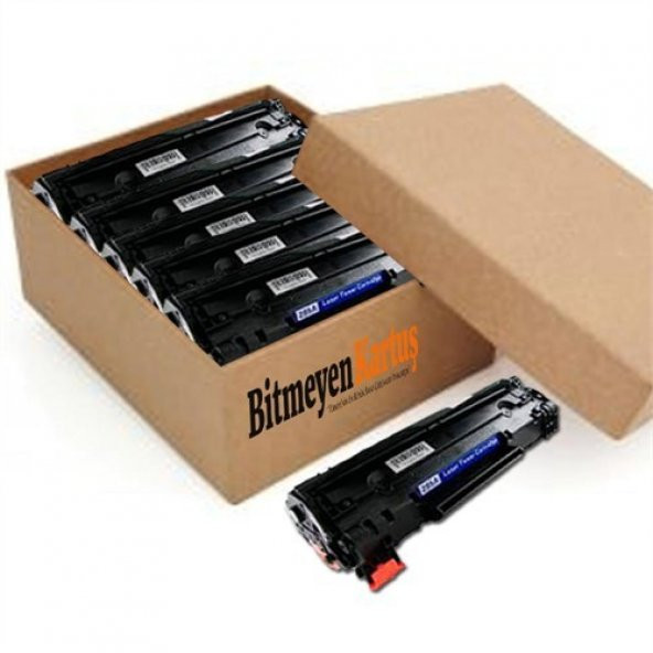 Bk 1 Koli (Toptan 20 Adet Kutusuz) Hp Cf283a Muadil Toner 83A Hp M125 M127 M128 M201 M225 (1600 Sayfa)