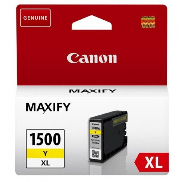 Canon PGI-1500 Sarı Mürekkep Kartuşu - Resim 2