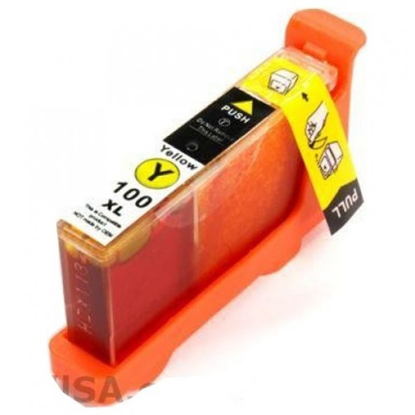 For Lexmark 100Xl/105Xl/108Xl Sarı Muadil Kartuş Yüksek Kapasite