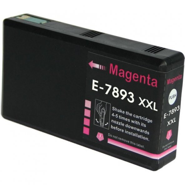Premium® Epson T7893 Uyumlu Yüksek Kapasite Kırmızı Muadil Kartuş