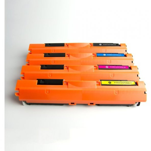 Premium® Hp Laserjet Pro Cf350 Uyumlu Muadil Toner Seti