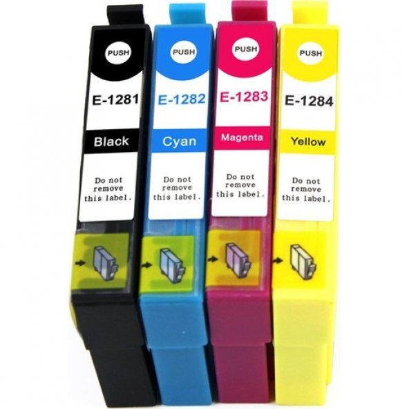 Premium Epson 1281 Muadil Kartuş Seti