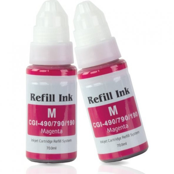 Premium® Canon G1400 Tanklı Yazıcı Uyumlu Muadil Kırmızı Mürekkep 70Ml