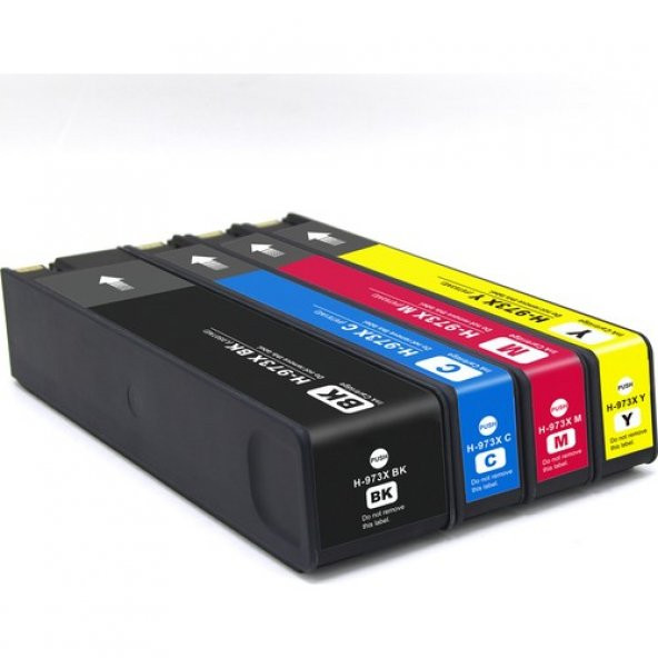 Premium HP Pagewide 452DW Uyumlu 4 Renk Muadil Kartuş Seti