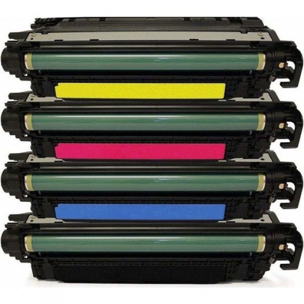 Premium® HP Color Laserjet CP4025 Uyumlu 4 Renk Muadil Toner Seti