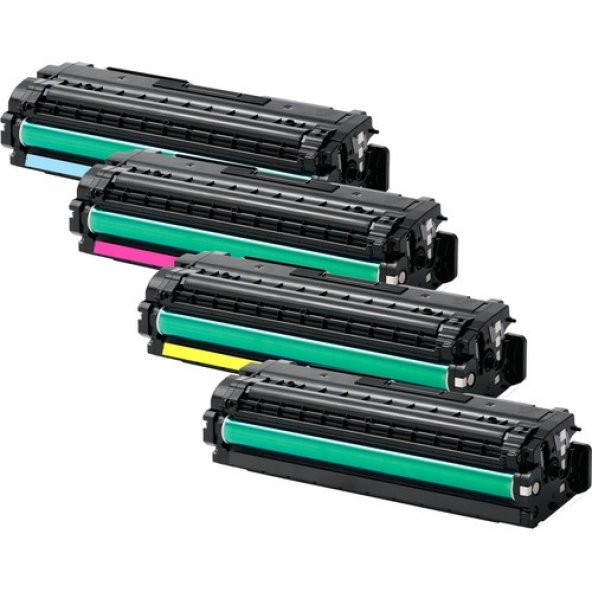 Premium® Samsung CLP680DN Uyumlu 4 Renk Muadil Toner Seti