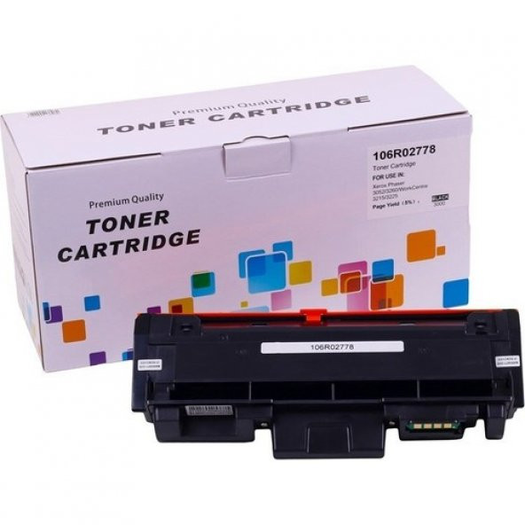 Xerox Phaser 3052-3260 Muadil toner WorkCentre 3215-3225  (106R02778)