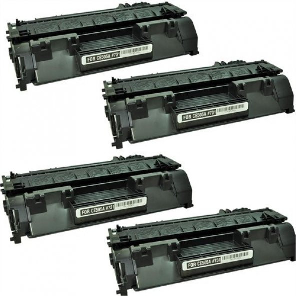 Retech Hp 05A Ce505a Toner Muadil Yazıcı Kartuş 4 Lü Ekonomik Paket