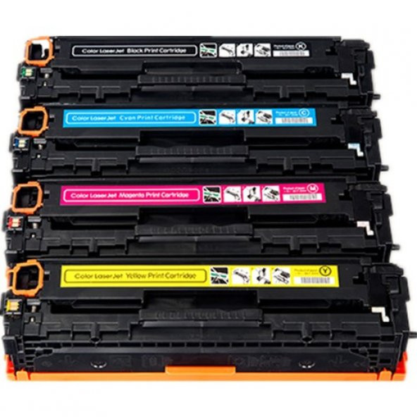 HP CP1215/CP1217/CP1515/CP1515n/CP1518/CP1518ni Toner TAKIM - 2