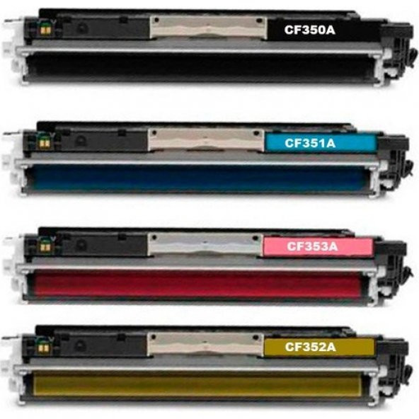 İnkwell Hp Cf351A Mavi Muadil Toner