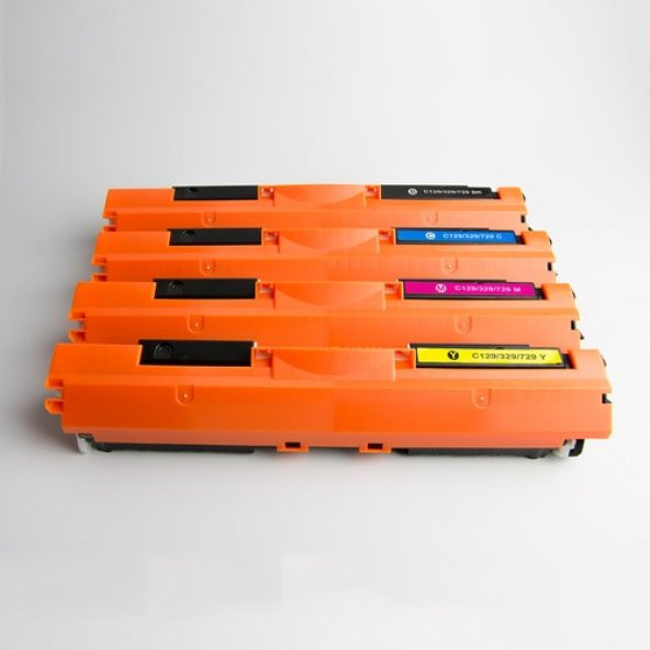 Premium Canon Lbp7010 Uyumlu 4 Renk Muadil Toner Seti - Resim 2