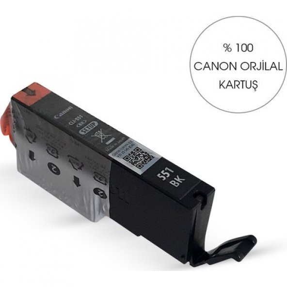 Canon Pgı 551 Siyah Kartuş