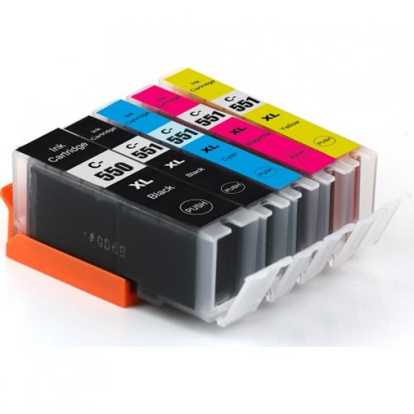 Premium Canon CLI 551XL Mavi Muadil Kartuş ürün görseli 1