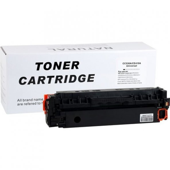 Natural Hp CC530A/CE410A Kırmızı Toner CP2025 2320 Pro 400 Canon LBP7200(CRG 718)