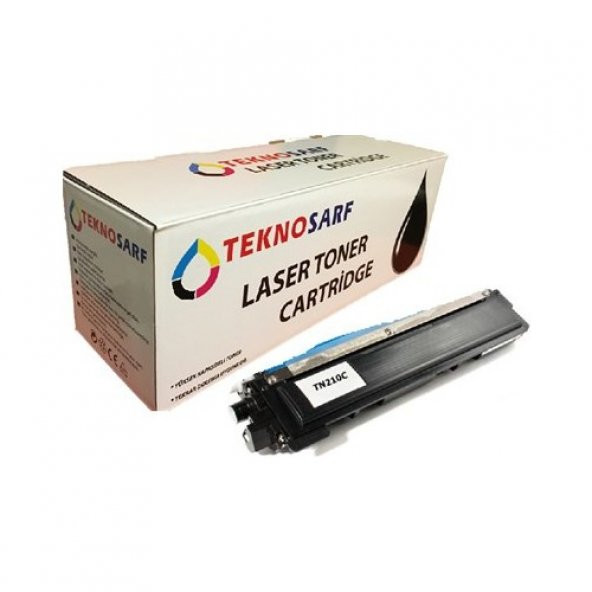 Teknosarf Brother Tn-210 Mavi Muadil Toner
