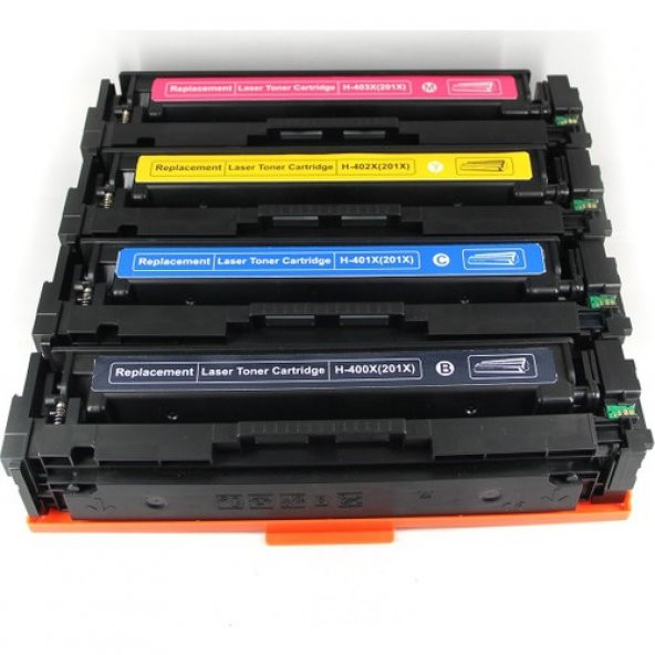 Premium® HP Color Laserjet Pro M252DN Uyumlu 4 Renk Muadil Toner Seti