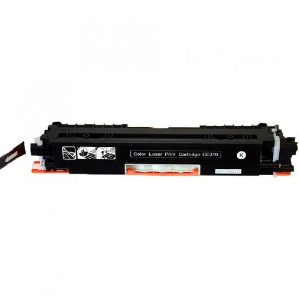 Hp Cf350A / Ce310A / Crg329 / Crg729 Siyah Muadil Toner - Resim 2