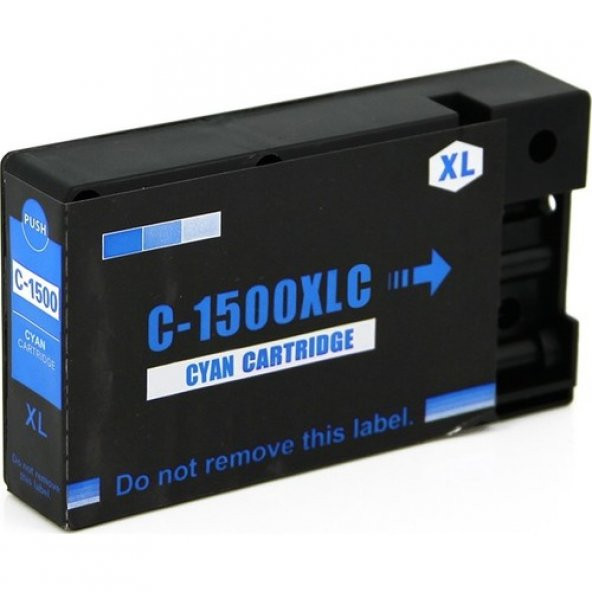 Premium Canon PGI 1500XL Mavi Muadil Kartuş - 2