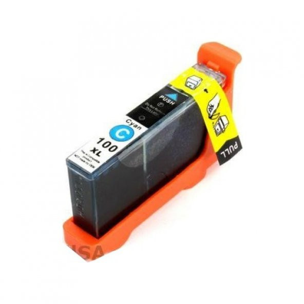 For Lexmark 100Xl/105Xl/108Xl Mavi Muadil Kartuş Yüksek Kapasite