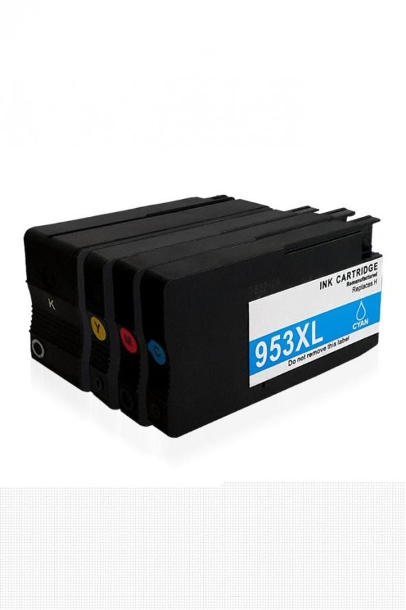 HP 953XL Muadil Kartuş 4 Renk HP 8710, 8720, 7720, 8210 - 4