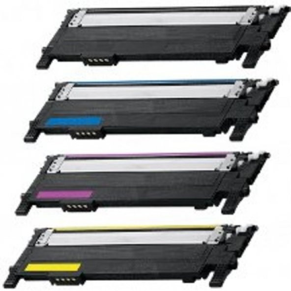 Samsung C410W (CLT-406) 4 RENK Muadil Toner - 2