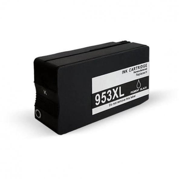 Hp 953XL Siyah 8210/8710/8715/8720/8725/8730/7740 Muadil Kartuş - Resim 2