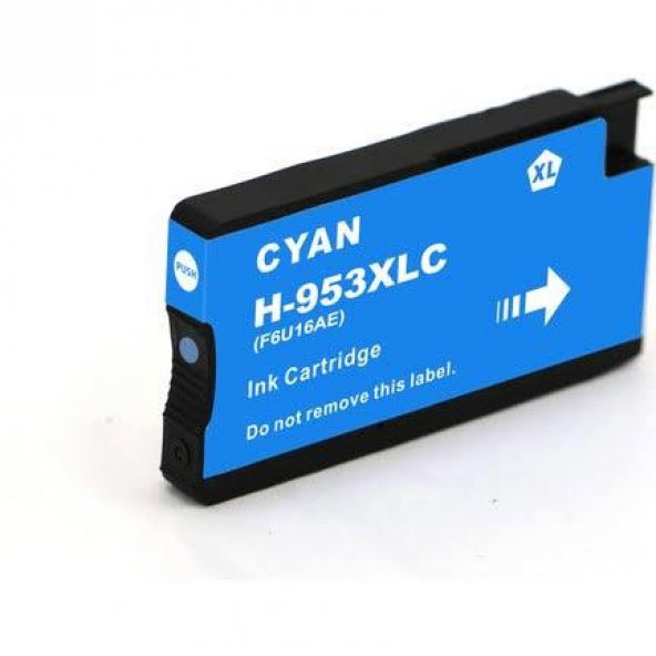 Hp 953XL Mavi 8210/8710/8715/8720/8725/8730/7740 Muadil Kartuş - Resim 2