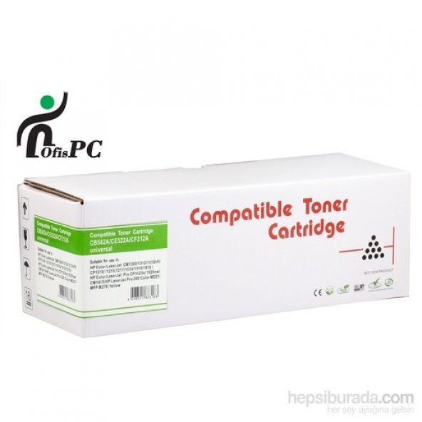 Ofispc Hp Ce322a-Cf212a Sarı Unıversal Toner