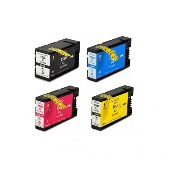 Canon PGI-1500XL/MAXIFY MB2050/MB2150/MB2155/MB2350/MB2750/MB2755 4 Renk Set Kartuş