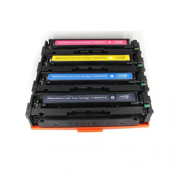 Premium® Hp Color Laserjet Pro M277Dw Uyumlu Yüksek Kapasite Muadil Toner Seti - 1