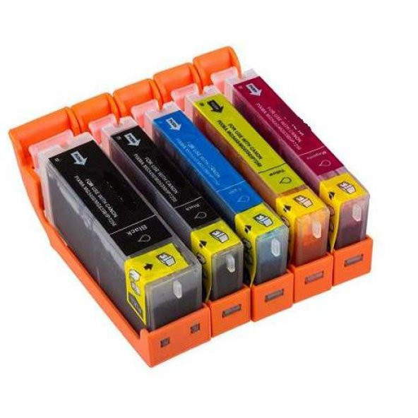 CANON PİXMA TS-6151 580XL/ CLI 581XL 5 RENK MUADİL KARTUŞ SETİ