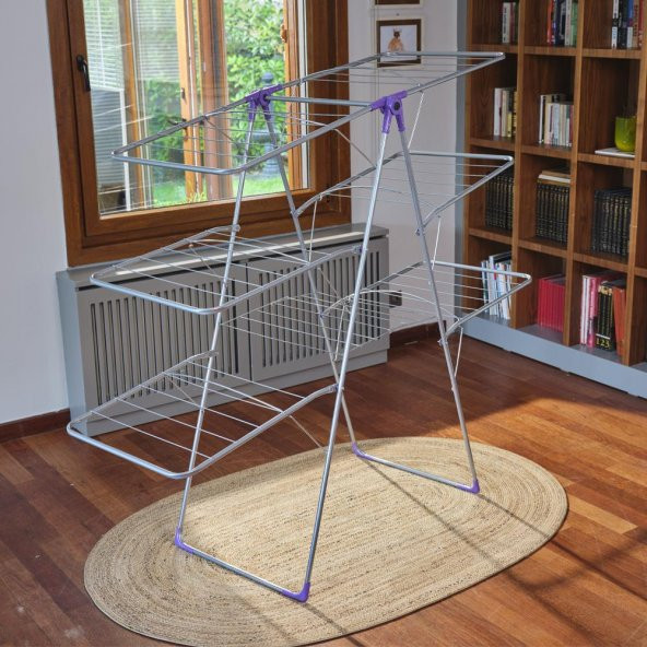 Massima Triplex Çamaşır Kurutmalık Katlanabilir Kurutma Askısı