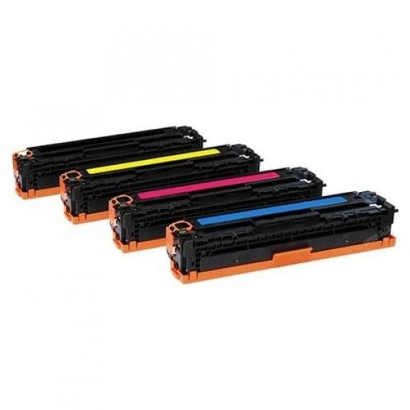 Photo Pri̇nt Canon CRG-731 Muadil Renkli Toner 4 Renk