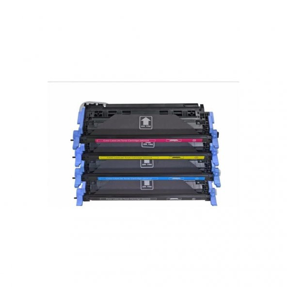 Xplus Colour Laserjet 2605 Q6000A-Q6001A-Q6002A-Q6003A 4 Renk Muadil Toner Seti