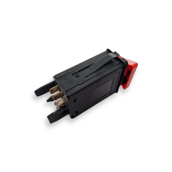 Audi A3 1997-2000 Dörtlü Flaşör Düğmesi Kırmızı Üçgen 8L0941509M - 4