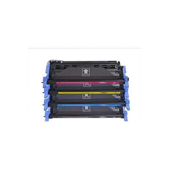 Xplus Colour Laserjet 2605DN Q6000A-Q6001A-Q6002A-Q6003A 4 Renk Muadil Toner Seti