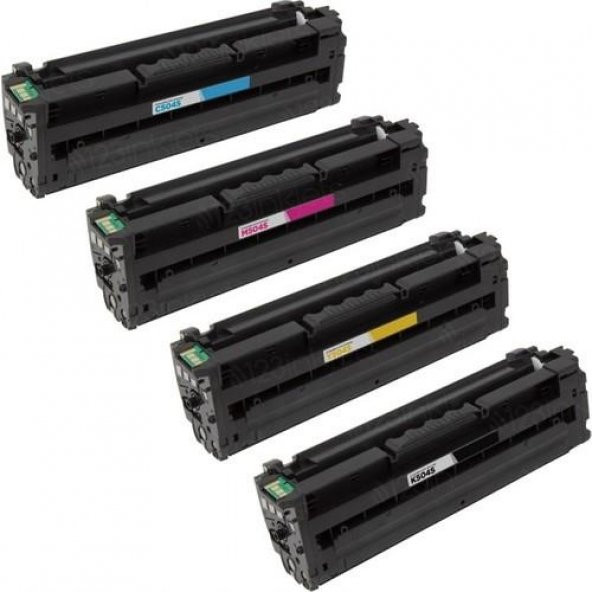 Xplus Samsung CLP-475 CLT-504 4 Renk Muadil Toner Takım - Resim 2