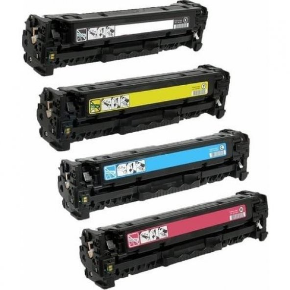 Photo Print HP CF201A/CF400A Toner Takım (Siyah 2800/RENKLI 2300 Sayfa)