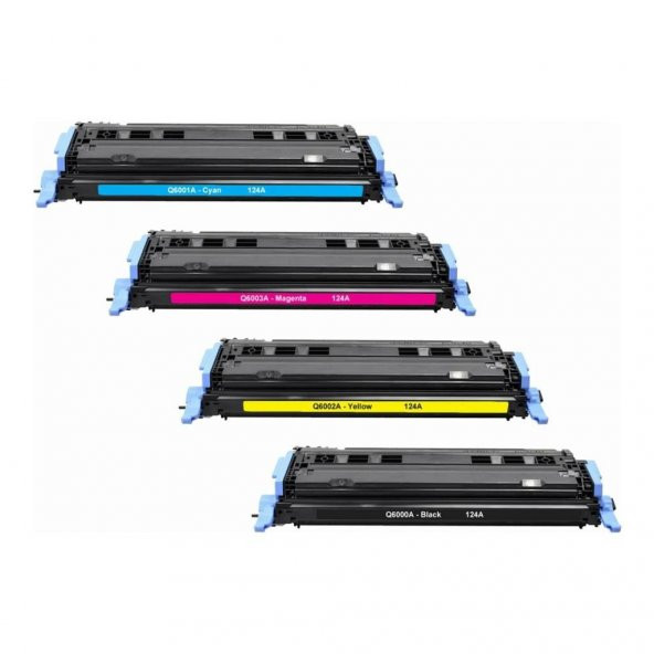 Photo Print Colour Laserjet 2605DTN Uyumlu 4 Renk Muadil Toner Seti
